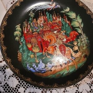 RUSSIAN AND LUDMILA DECOR PLATE
